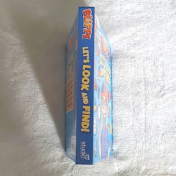 Blippi Look and Find Children's Hardcover Book Adventure Learning Skills Reading - Picture 6 of 6